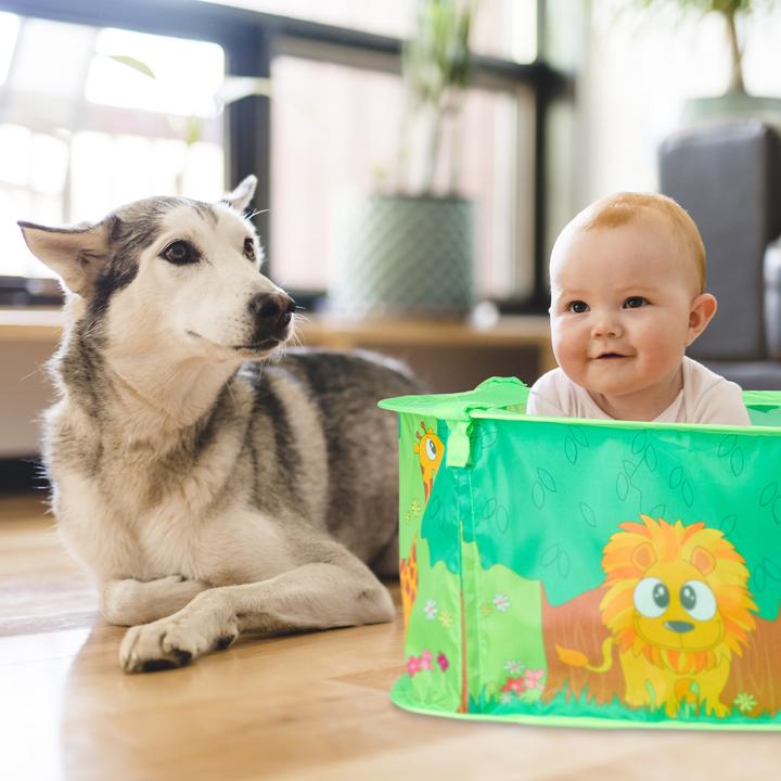 Immagine prodotto Relaxdays Piscina di Palline Pop Up, Vaschetta per Bambini
