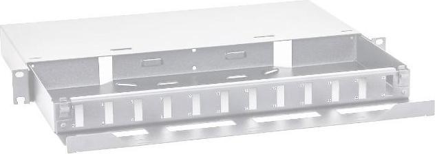 Triton RAC-FO-X69-A1 - Ausziehbares 19" LWL-Gehäuse 1 HE 12x SC-D