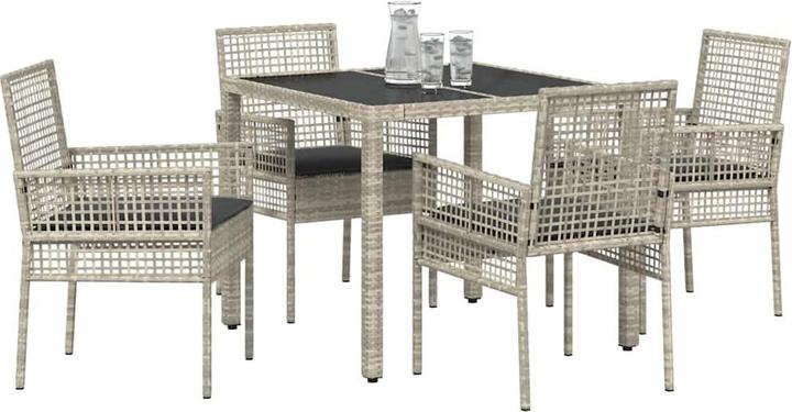 Produktbild vidaXL Garten-Esszimmer-Set (90 x 90 x 75 cm)