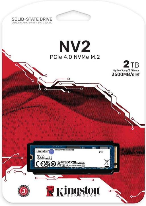 Productafbeelding Kingston NV2 (2000 GB, M.2 2280)