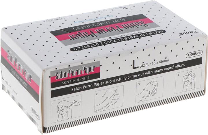 Produktbild Tianba Salon Perm Paper 115x65mm 1000 Stück