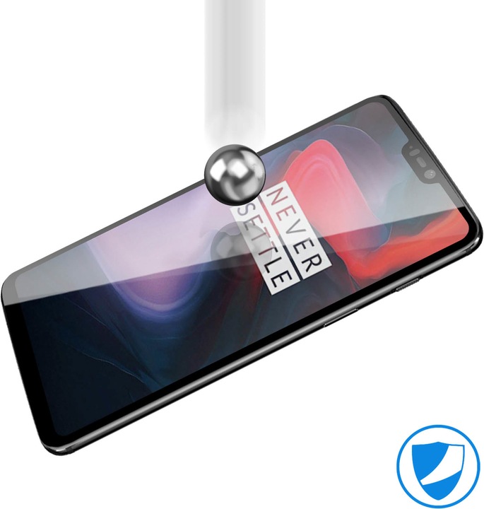 Produktbild Avizar Panzerglas, Glas Schutzfolie, Schutzglas (1 Stück, OnePlus 6)
