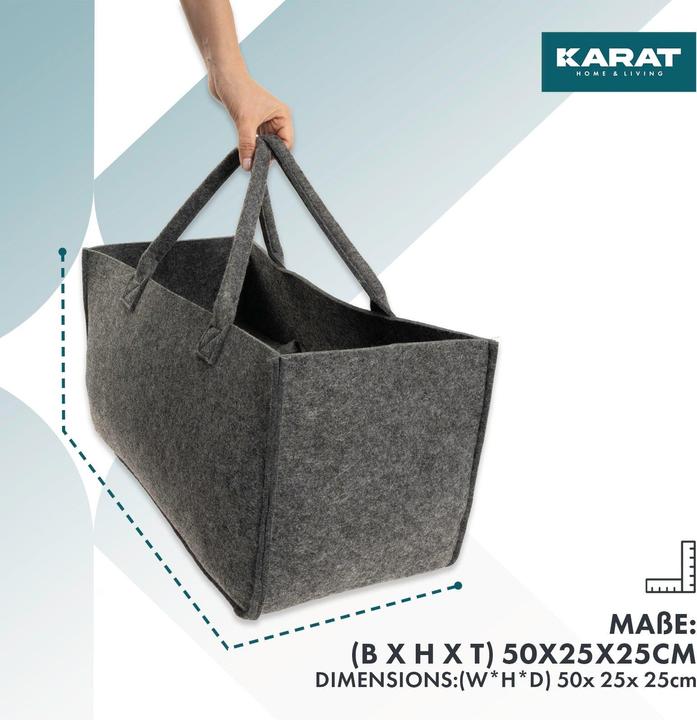 Image du produit Karat Kaminholzregal Conny