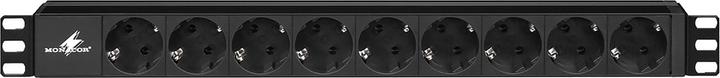 Produktbild Monacor Rack-Steckdosenleiste RCS-92/S (9x, CEE 7/3, 2 m)