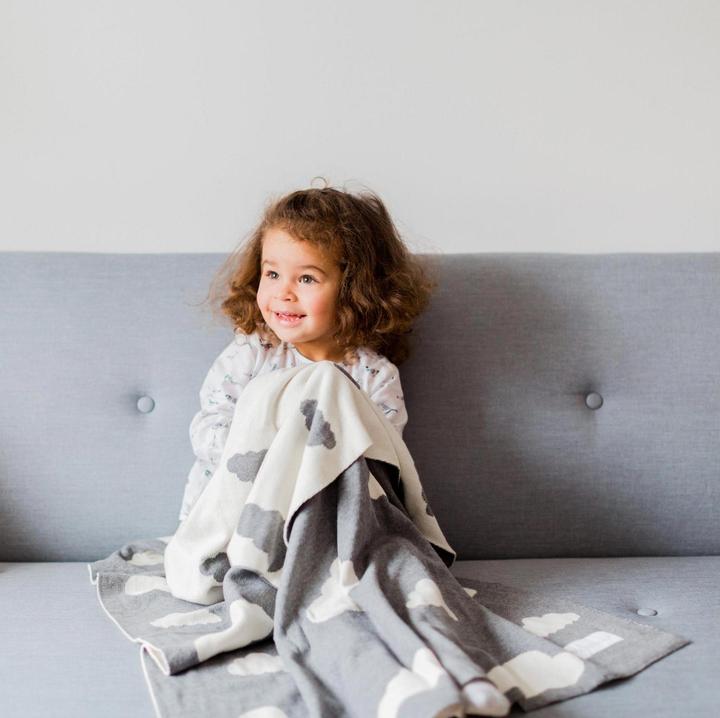 Produktbild Kindsgut Kuscheldecke Wolken 80 x 100 cm (80 x 100 cm)