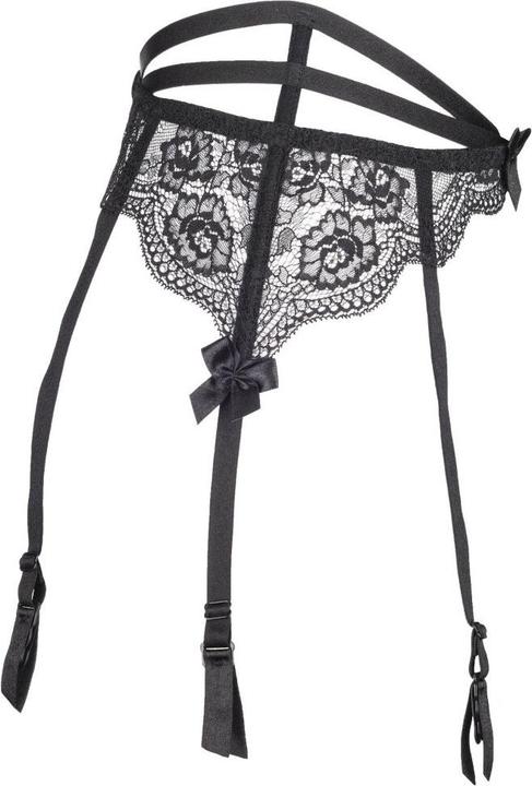 Actual product image Axami V-8692PS Plus Size garter belt black 2XL (XXL)