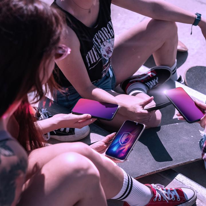 Productafbeelding 3MK Regenboog Privacy iPhone 16 Plus (1 Stuk, Apple iPhone 16 Plus)