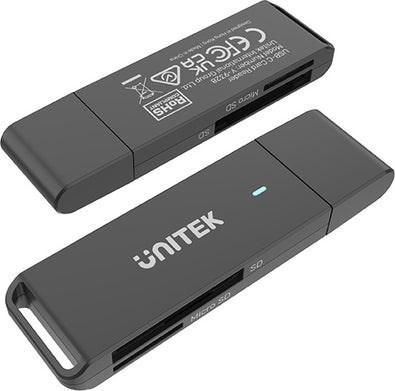 Produktbild Unitek CZYTNIK KART USB-C SD I MICROSD Y-9328 (USB-C 3.2 Gen 1)