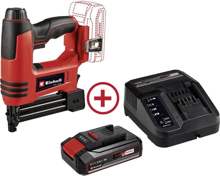 Produktbild Einhell TE-CN 18 Li Akku Nagler + 2.5 Ah Starter-Kit