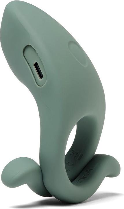 Actual product image Dame - Hug Adjustable Cock Ring - Steel Grey (4 cm)