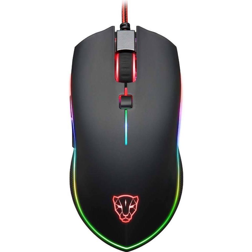 Thumbnail - Motospeed Gaming mouse V40 500-4000 DPI, Maus, Schwarz
