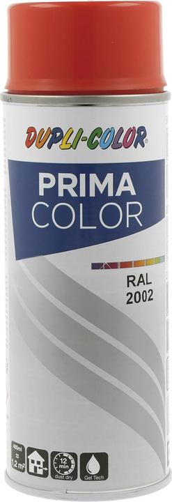 Dupli-Color Dupli Color Prima Lackspray Sprühlack 400ml Spraydose, blutorange glänzend (blutorange glänzend, 0.40 l)