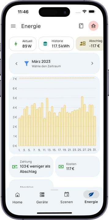 Actual product image Everhome EcoTracker Stromzähler-Sensor