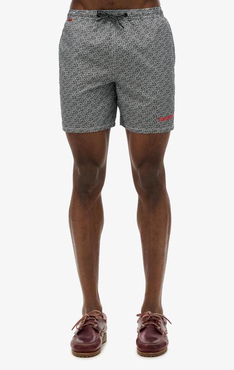 Produktbild Superdry 43cm lange Badeshorts mit durchgehendem Print (M)