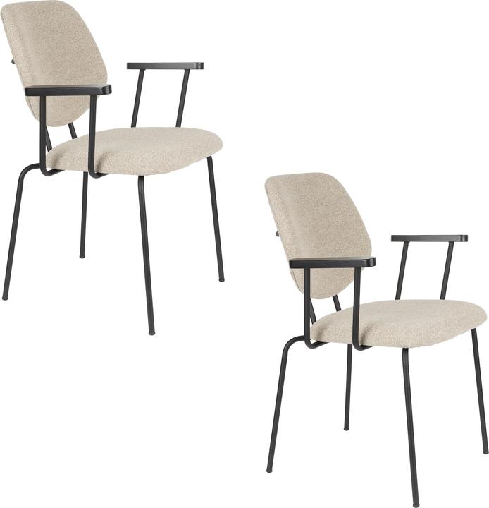 Actual product image White Label Living Zelo Armchair Beige