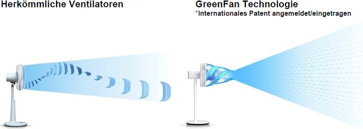 Actual product image Balmuda GreenFan