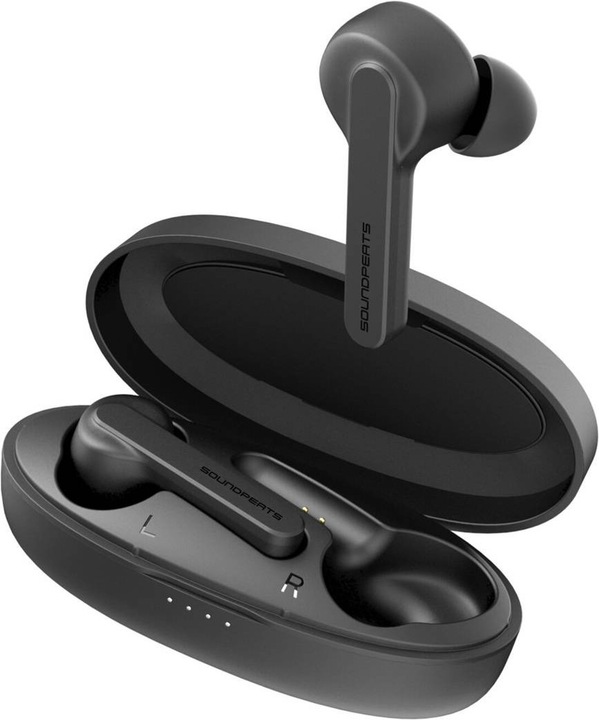 Actual product image Soundpeats Truecapsule earphones (black) (Wireless)