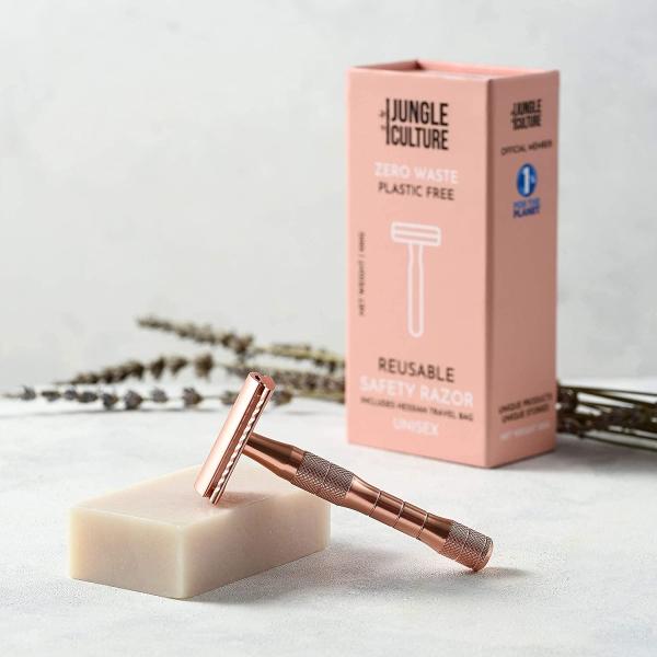 Actual product image Jungle Culture - Reusable razor plane in rose gold