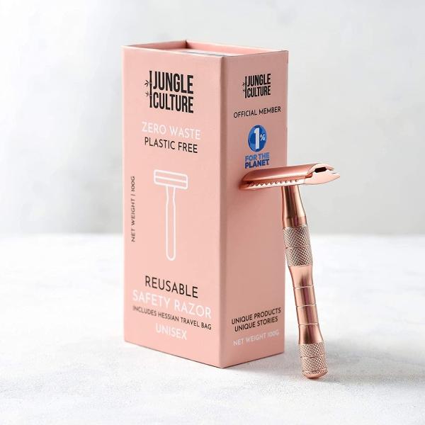 Actual product image Jungle Culture - Reusable razor plane in rose gold