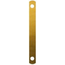 Leitz, Ordner Zubehör, Deckschienen 9.7cm Metall gold