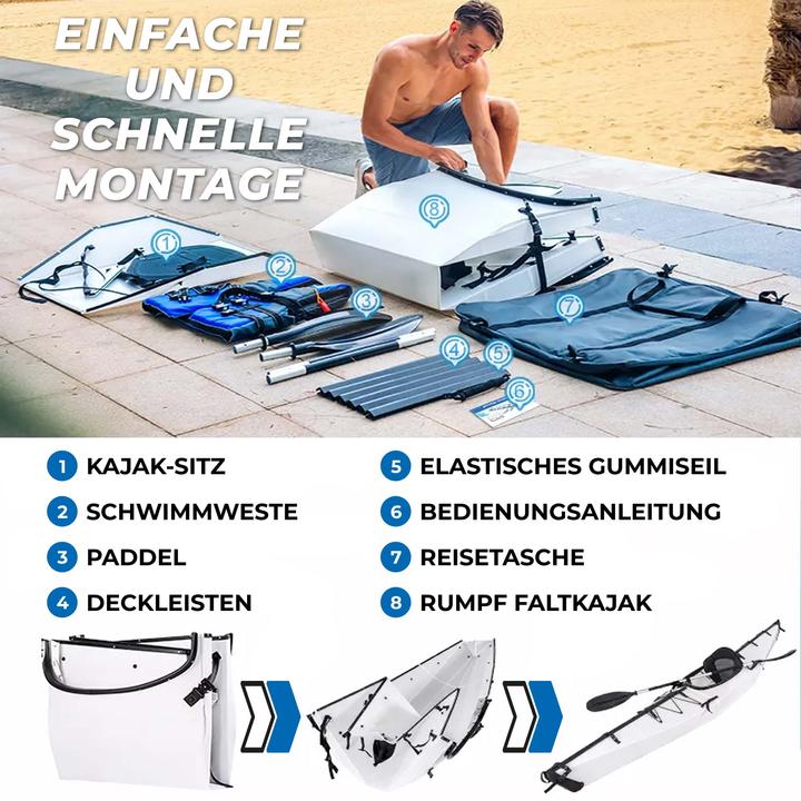 Immagine prodotto Terravent Kayak pieghevole ad alte prestazioni (1 Persona)