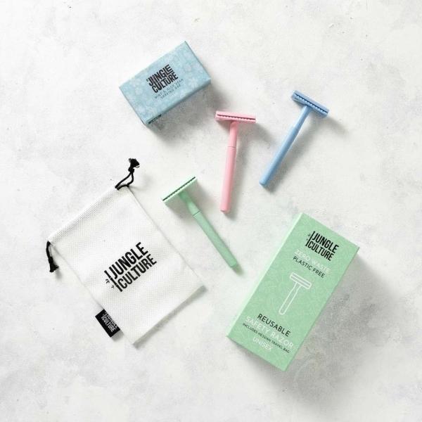 Image du produit Jungle Culture - Savon à raser Aloe Vera & Menthe, Mousse à raser Zero Waste Solid (Savon à raser)