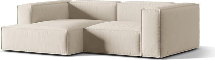 Image du produit Micadoni Canapé D'Angle Gauche Modulaire, "Nuria", 3 Places, 147x252x72 Fabriqué en Europe (Canapé d'angle, Canapé modulaire)