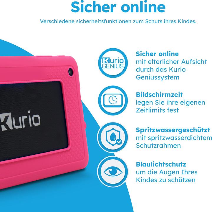 Immagine prodotto Kurio Tab Ultra 2 Bambini (7", 32 GB, Pink)
