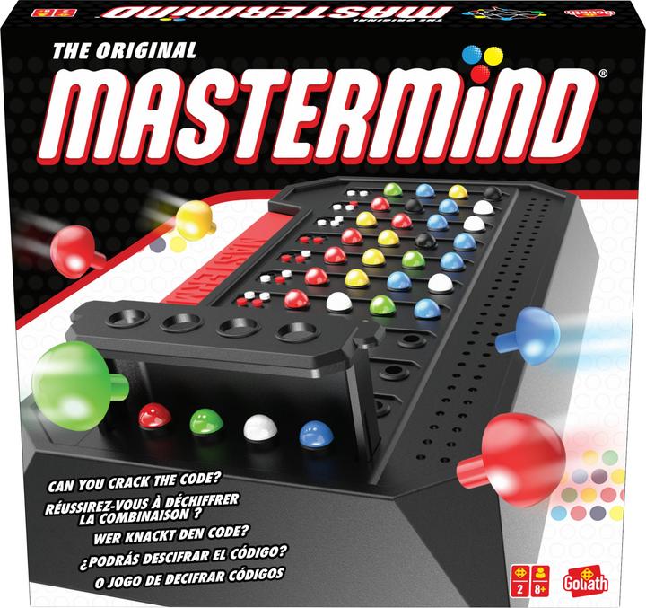 Immagine prodotto Goliath Toys Mastermind Classic (Tedesco, Olandese, Portoghese, Inglese, Svedese, Norvegese, Italiano, Francese, Polacco, Spagnolo)