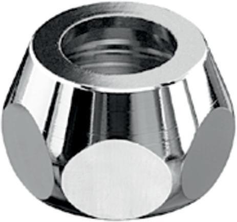 Actual product image Schell Compression fitting complete, chrome 1/2inch x 14mm 1/2inch x 14 mm (Pipe fitting)