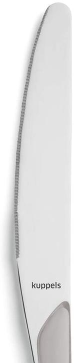 Immagine prodotto Kuppels Set di posate 24 pezzi grigio chiaro 2214 Prisma (24 Pezzo/i, Set di posate)