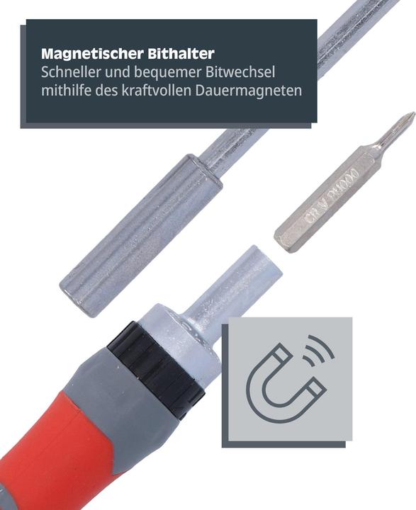 Produktbild Helpmate Präzisionsbitsatz, 30-teilig (Bit-Adapter)