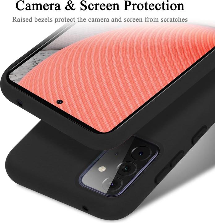 Immagine prodotto Cadorabo Copertura della cassa del silicone liquido TPU (Samsung Galaxy A72, Samsung Galaxy A72 5G)