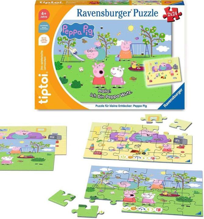 Actual product image tiptoi Puzzle for little explorers: Peppa Pig (48 pieces)