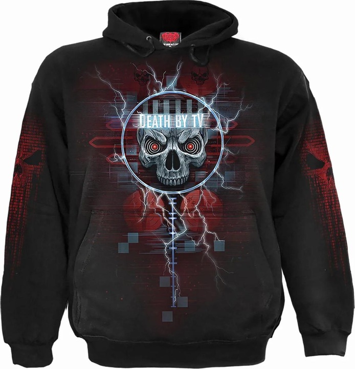 Immagine prodotto Spiral Death By Tv Felpa con Cappuccio Adulto Unisex (S)