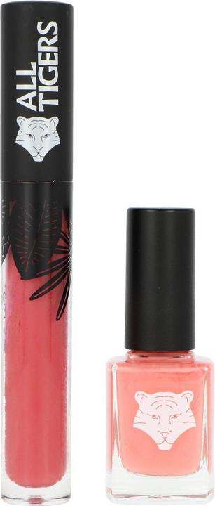All Tigers Gift Set - DUO PINK LIPSTICK 683 + NAIL LACQUER 193 Wild in Pink