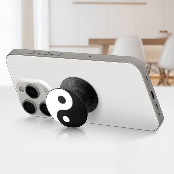 Actual product image PopSockets PopGrip Enamel Yin Yang