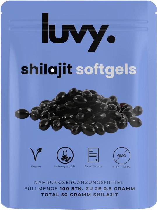 Actual product image Luvy Shilajit (100 Piece, Capsules, 50 g)