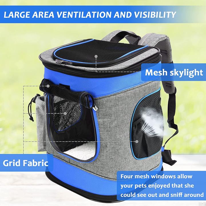 Image du produit Kato Tirrinia Haustier Rucksack (Chat, Pliable, Lavable)