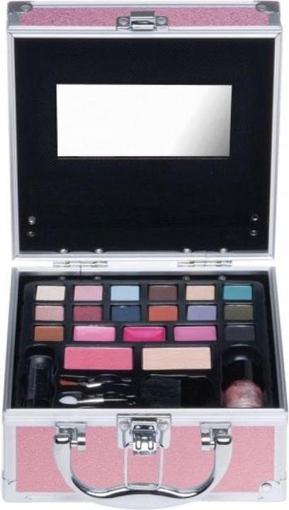 Actual product image Treffina Casuelle Aluminium Cosmetic Case