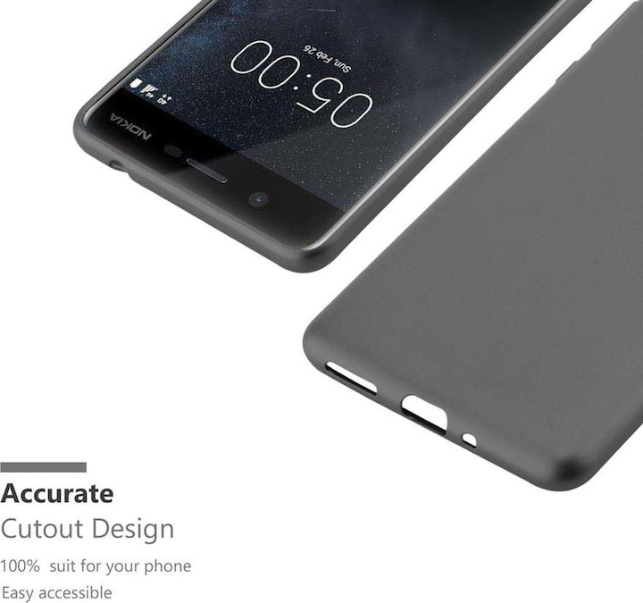 Produktbild Cadorabo TPU Matt Metallic Cover (Huawei Y5 (2017))