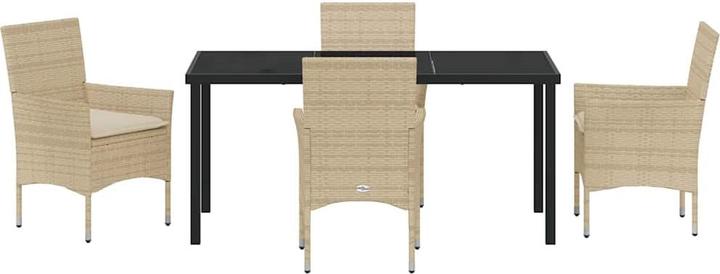 Produktbild vidaXL Garten Essgruppe (160 x 80 x 73 cm)