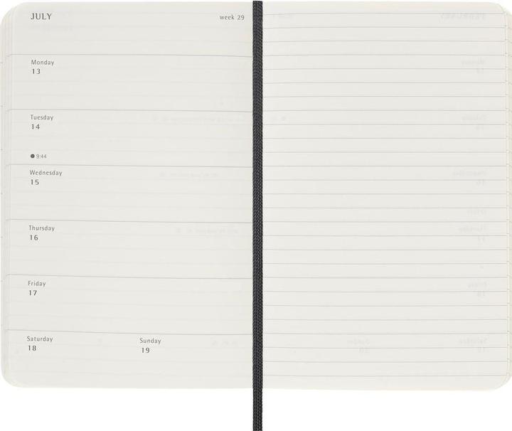 Immagine prodotto Moleskine Agenda tascabile (Tasca 9x14, 1 settimana / 1 pagina)