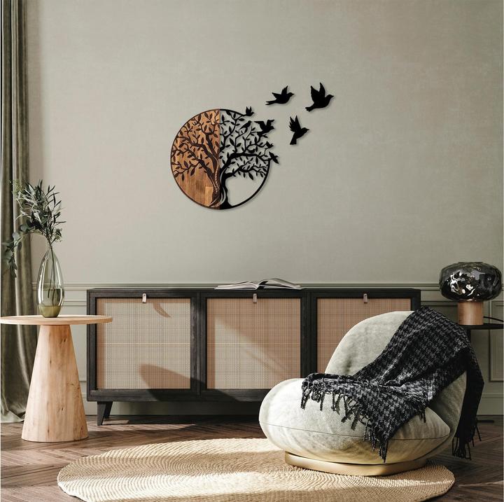 Immagine prodotto Wallxpert Birds Tree (92 x 71 cm)