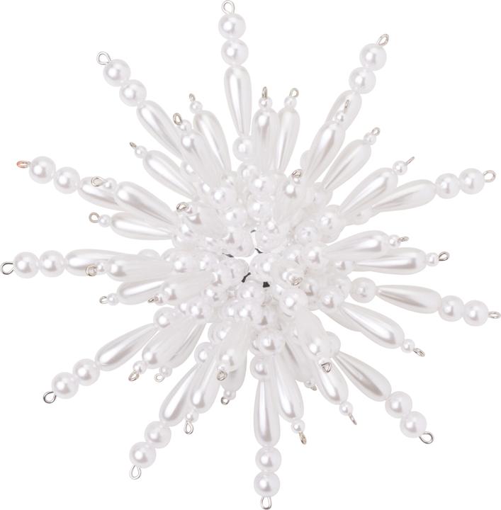 Produktbild Zauberperle Perlenstern-Komplettset "White Snowflake"