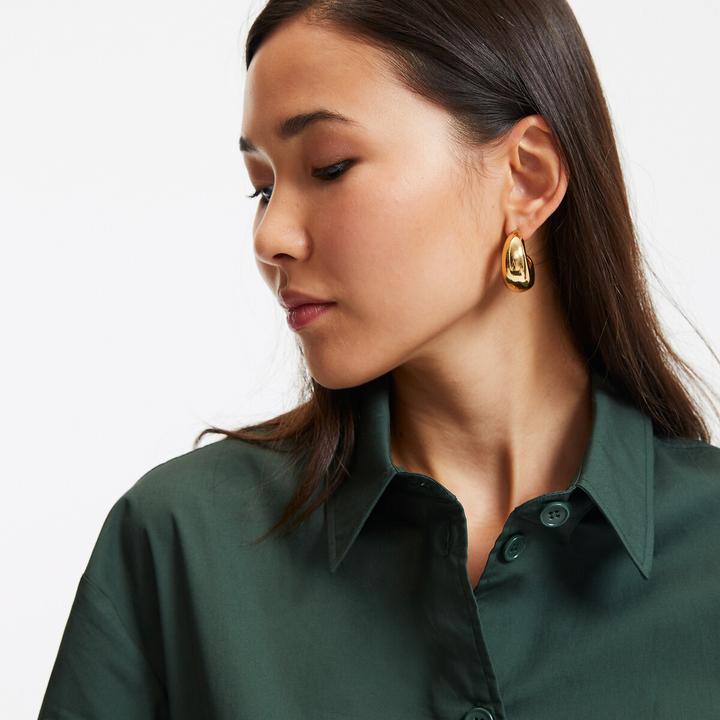 Produktbild La Redoute Collections Blusenkleid mit Bindegürtel (32)