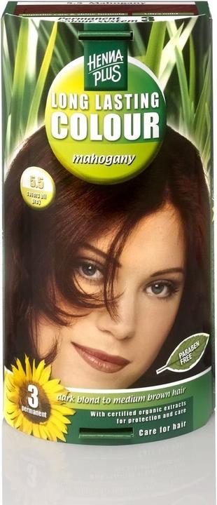 Actual product image Hennaplus Long Lasting Colour (5.5 Mahogany)