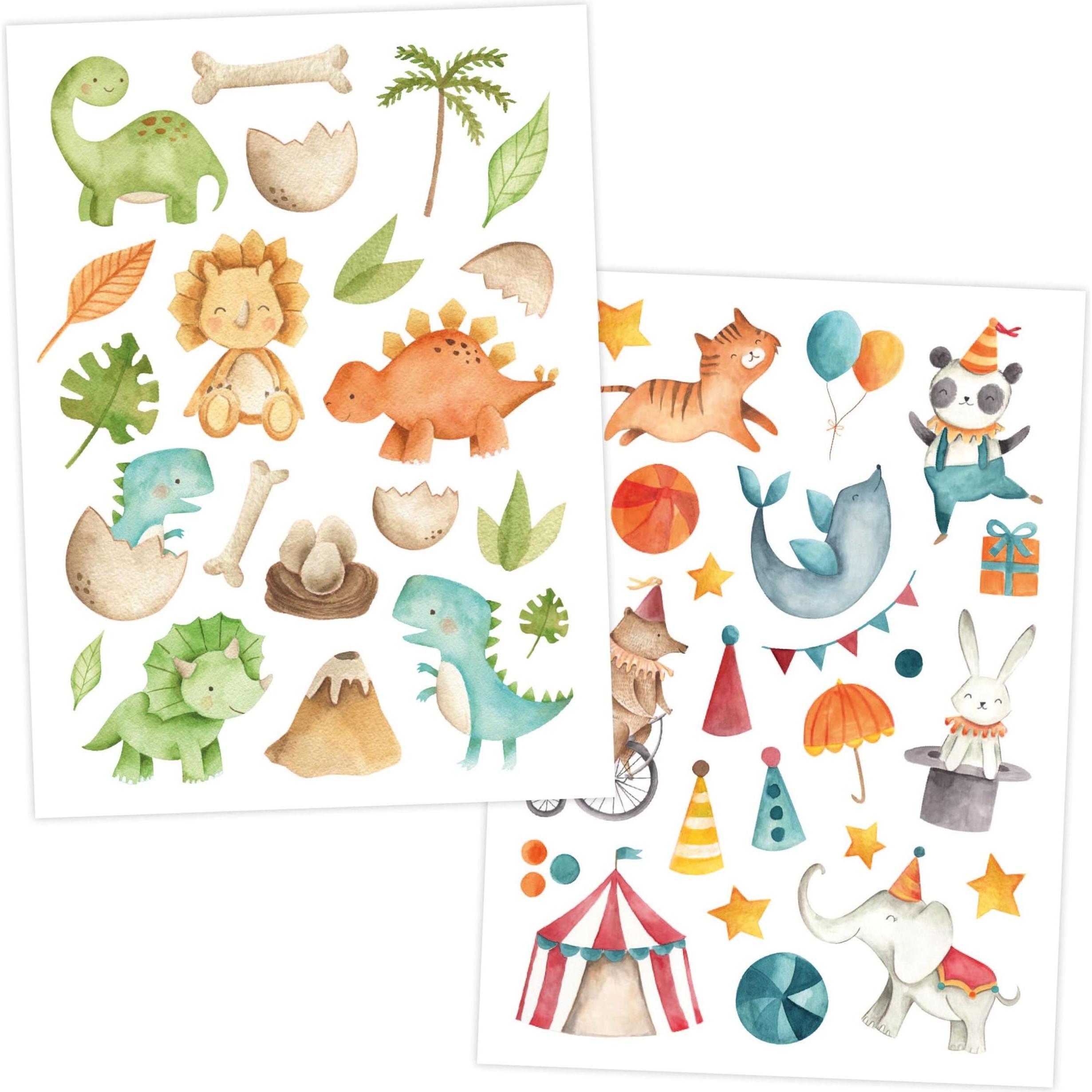 Papierdrachen 100 Kindertattoos (B005-001-005)