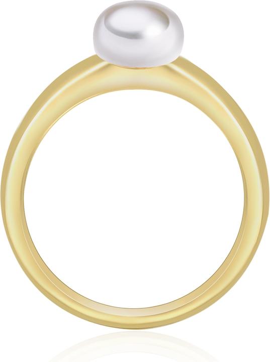 Produktbild Valero Pearls Damen Sterling Silber Süsswasser-Zuchtperle gelbgold - 2194 (50, 925 Silber)