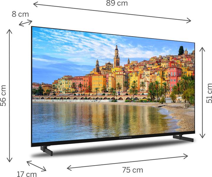 Image du produit Thomson TV 40 Fhd Frameless Smart T2/C2s2 Google TV (40", LED, Full HD, 2023)
